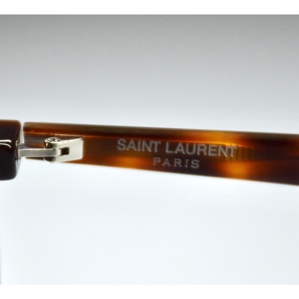 SAINT LAURENT WOMEN SL515 003 HAVANA GREEN CAT EYE SUNGLASSES. 58mm - Picture 13 of 16